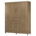 Ver imagem 2 de Guarda Roupa Casal Munique 8 Portas + 2 Gavetas - Demóbile:amendola Touch