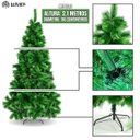 Ver imagem 3 de Árvore de Natal Pompom Mesclada 2.10m 577 Galhos Pinheiro Luxo Luvinco