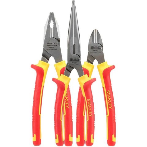 Jogo de Alicates Vde 3 Peças - 84-011 - Stanley