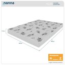 Ver imagem 2 de Colchão Queen Size Castelar Branco Espuma D33 Bordado 158x198x17cm