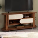 Ver imagem 1 de Rack para Tv até 65 Polegadas Ciclo 2 Portas Cedro/off White - Pnr Móveis