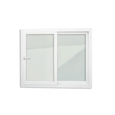 Janela PVC 2F.100 x 200 V.Liso c/Cremona Brimak