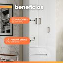 Ver imagem 5 de Guarda Roupas Solteiro 3 Portas 2 Gavetas Temis