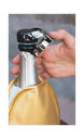 Ver imagem 3 de Maleta em Courino Porta 2 Garrafas Vinho com Abridor e Tampa