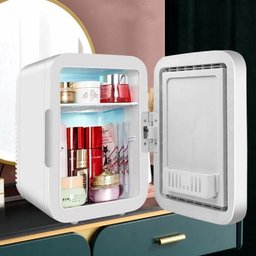 Mini Geladeira 4l 2 em 1 Refrigera e Aquece 12v Ideal para Casa, Carro, Skin Care e Cosméticos Branc - 2