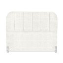Ver imagem 3 de Cabeceira Cama Box Queen 160 Cm Estofada Revestida em Bouclé Luxo