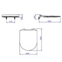 Ver imagem 4 de Assento Termofixo Link Carrara Slow Close Branco Ap.2362.17