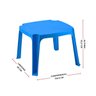 Mesa Monobloco Infantil Masculina Azul da Plasnew - 2