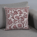 Ver imagem 1 de Capa para Almofada Grécia Dupla Face 45 X 45cm Tecido Jacquard com Zíper Vinho