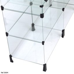 Balcão Baleiro Modulado em Vidro - 1,80 x 1,10 x 0,40 - 3