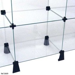 Balcão de Atendimento Modulado em Vidro com Porta Bijuteria - 1,20 x1,10 x 0,30 - 3