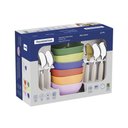 Ver imagem 2 de Jogo para Sobremesa Tramontina Mixcolor 25099885 com Colher Colorido