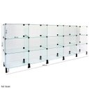 Ver imagem 1 de Balcão de Atendimento Modulado em Vidro - 2,50 X 1,00 X 0,30