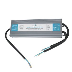 Fonte Driver Ip67 Gaya Blindado P/ Fita Led 20a 250w 12v