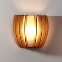 Ver imagem 3 de Arandela Bari Mini Carvalho Vazado Aletado