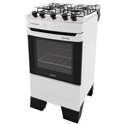 Fogão Mueller 4 Bocas Piacere Branco Bivolt - 2