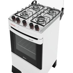 Fogão Mueller 4 Bocas Piacere Branco Bivolt - 6