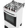 Fogão Mueller 4 Bocas Piacere Branco Bivolt - 6