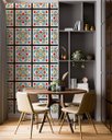 Ver imagem 2 de Papel de Parede Adesivo Azulejo Arabesco Florido 2,80m