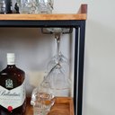 Ver imagem 5 de Carrinho Bar Multiuso Bebidas Adega Decorativa com Rodizio