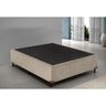 Base Cama Box Casal Suede 138x188 Bege - 1
