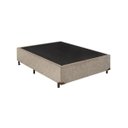 Ver imagem 2 de Base Cama Box Casal Suede 138x188 Bege