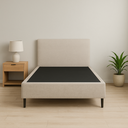 Ver imagem 4 de Base Cama Box Casal Suede 138x188 Bege