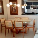 Ver imagem 2 de Cadeira para Mesa de Jantar Zoe 45cm Madeira Maciça | Linho Off White - Sallar Home