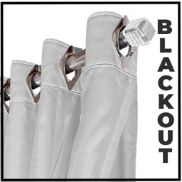 Cortina Blecaute para Quarto e Sala Lea 4,10 X 2,70 Branco - 4