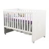Berço Americano Gabi Branco Brilho com Colchão Gazin - Carolina - 3