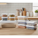 Ver imagem 3 de Kit 10 Organizadores Plásticos Branco Premium Multiuso Reforçado Design Moderno