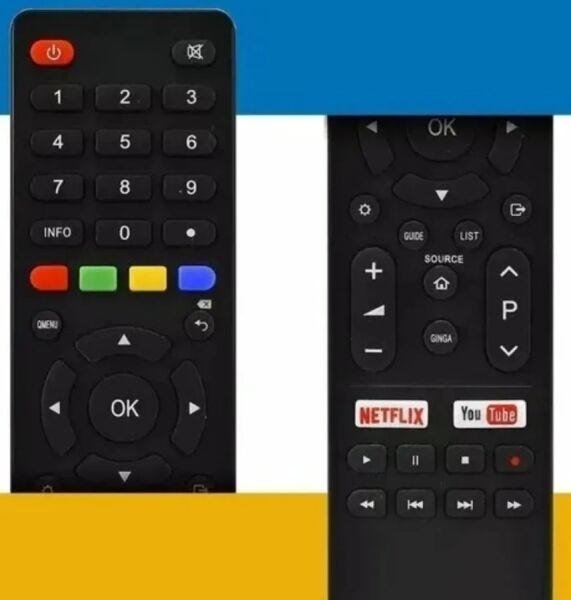 Controle Remoto Smart TV Philco Netflix e Youtube 8089 Maxx - 3