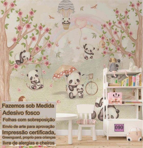 Papel de Parede Tema de Menina 7190 Casa Harmonia - 20