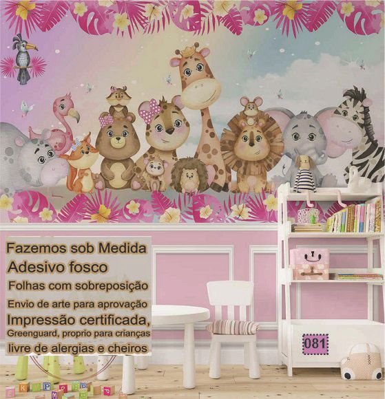 Papel de Parede Tema de Menina 7190 Casa Harmonia - 11