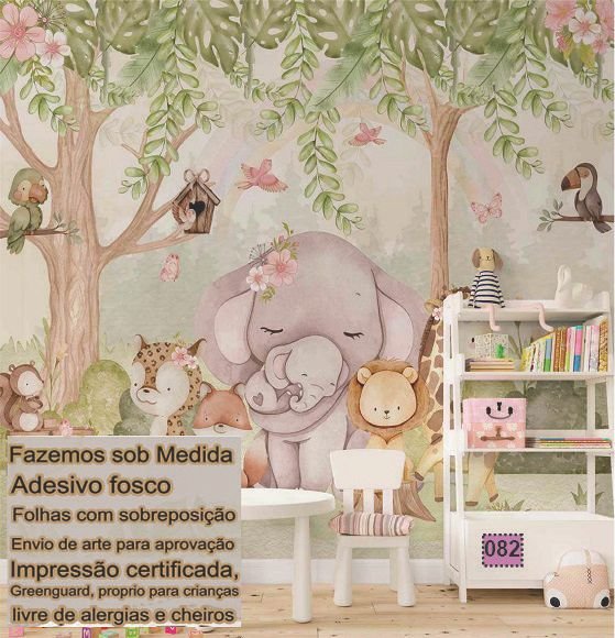 Papel de Parede Tema de Menina 7190 Casa Harmonia - 12