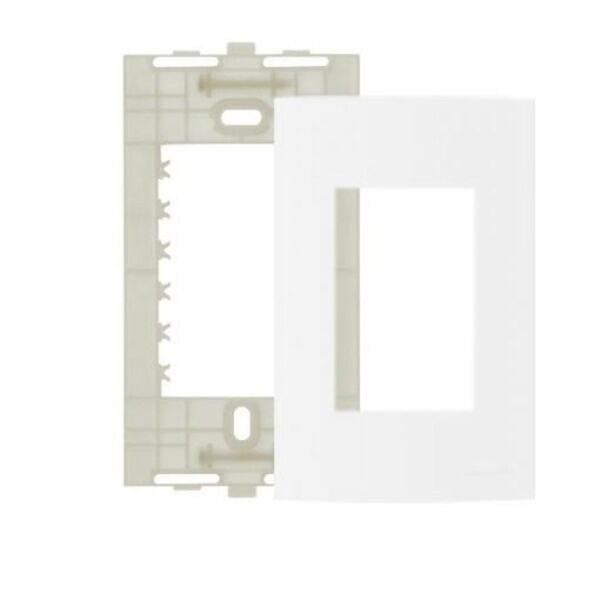 Placa Suporte 4×2 Pol 3 postos 1 Tomada 2 Interruptor 10A - 4