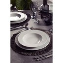 Ver imagem 3 de Kit Prato Raso Tramontina Santorini em Porcelana 28 Cm 06 Peças Tramontina