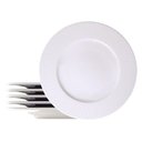 Ver imagem 1 de Kit Prato Raso Tramontina Santorini em Porcelana 28 Cm 06 Peças Tramontina