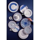 Ver imagem 2 de Kit Prato Raso Tramontina Santorini em Porcelana 28 Cm 06 Peças Tramontina