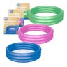 Piscina Infantil Inflável 3 Anéis Redonda 130 L Verde Mor - 2