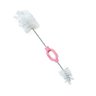Escova Limpeza Mamadeiras Bico 2 em 1 Lillo Rosa - 2