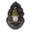 Ver imagem 1 de Fonte De Água Decorativa Budag 3 Quedas Cascata Luz De Led Bivolt