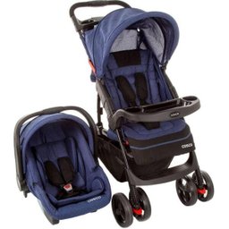 Travel System Moove Duo Cosco - Azul Mesca - 1