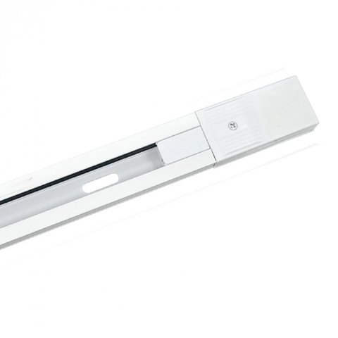 Trilho Eletrificado 2M Simples Branco NORDECOR