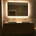 Ver imagem 5 de Espelho lapidado bisotê Iluminado com LED Quente 50x60cm TOUCH
