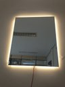 Ver imagem 2 de Espelho lapidado bisotê Iluminado com LED Quente 50x60cm TOUCH