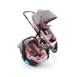 Travel System Poppy Duo Cosco - Rosa Mescla - 1