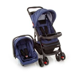 Travel System Moove 2.0 Duo Cosco - Azul mescla - 1