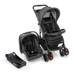 Travel System Moove 2.0 Trio Cosco - Preto Mescla - 1