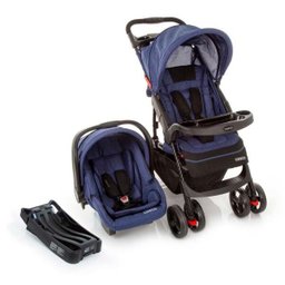 Travel System Moove 2.0 Trio Cosco - Azul mescla - 1